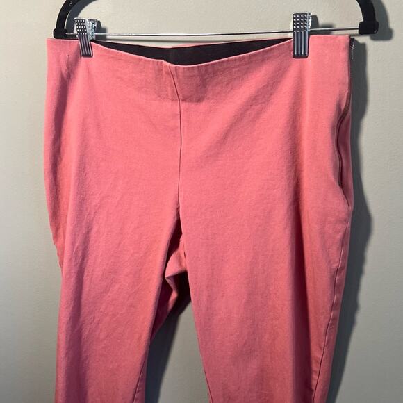 A New Day Office Mid-Rise Skinny Ankle Pants in Mauve Blossom Pink, Size 12 - Picture 4 of 12
